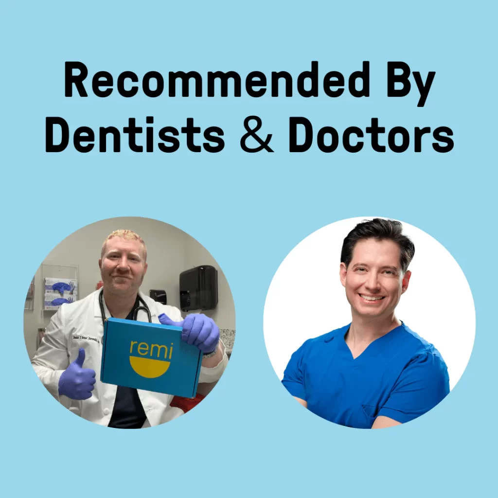 Remi retainers recommended by dentists and doctors